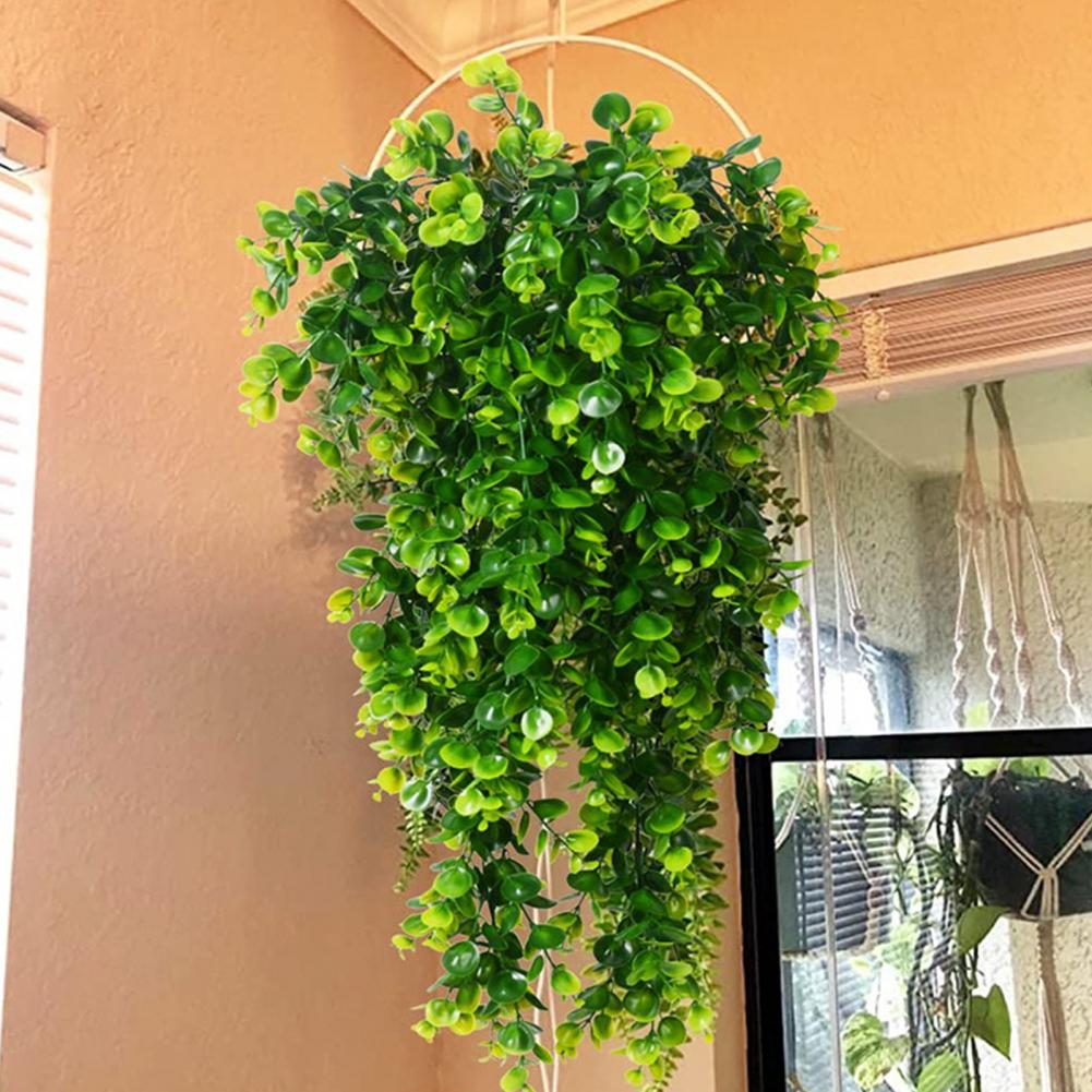 Imitation Plants Fancy Fake Hanging Green Plant Ivy Leaf Reusable Fake Plant